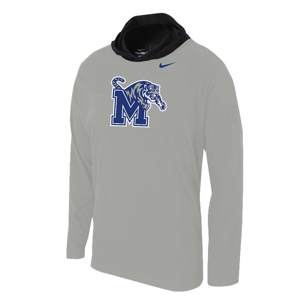 Memphis Tigers Nike Dri Fit Sample T Shirt Sz L NCAA Team Fan Student New  NWT