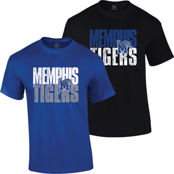 Nike Men's Memphis Tigers GreyGrey Dri-FIT Velocity Football Team Issue  T-Shirt