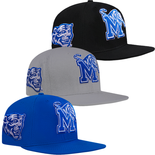 Memphis Tigers Pro Standard Wool Snapback Hat Tiger Bookstore