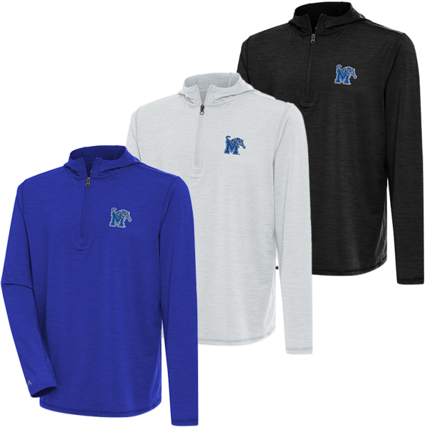Memphis Tigers Tidy 1/4 Zip Pullover Hoodie