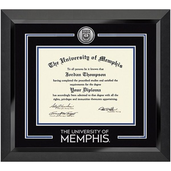Showcase Engraved University of Memphis Eclipse Diploma Frame Tiger