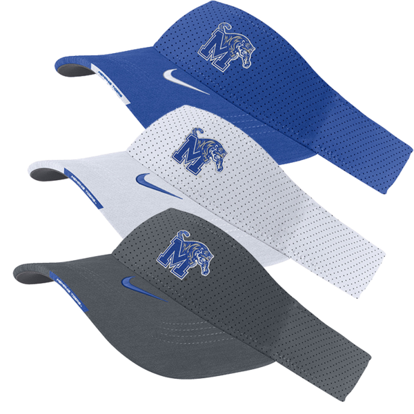 Memphis Tigers Nike Sideline 23 Dri Fit Visor Tiger Bookstore