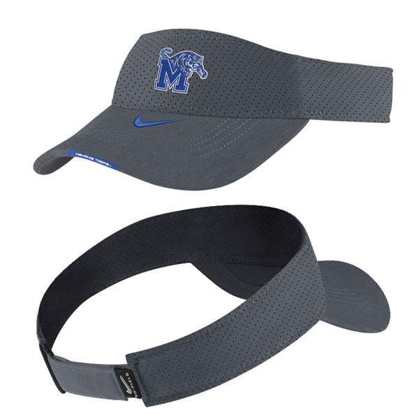 Memphis Tigers Nike Sideline 23 Dri Fit Visor Tiger Bookstore